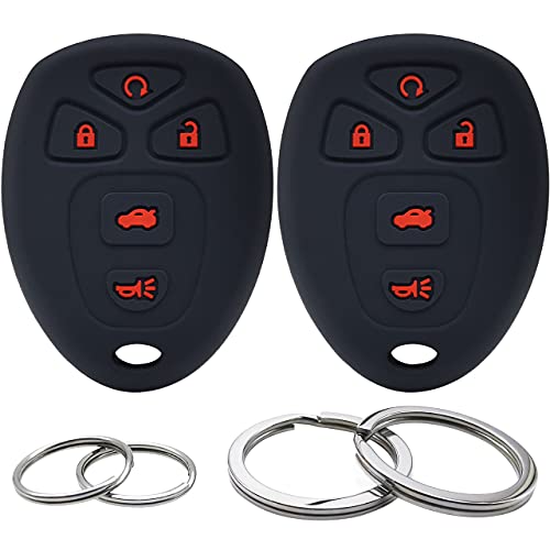 Funda para llave OUC60270 de silicona flexible antigolpes y lavable para coche de 5 botones