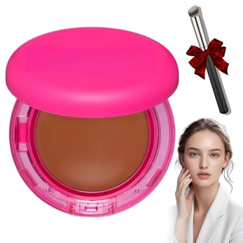 Base De Maquillaje Peptide Bounce Balm, Base De Maquillaje Peptide Bounce, Maquillaje Hidratante Y Antiedad Para Piel Madura, Todo Tipo De Piel, Cobertura Media Modificable (08#)