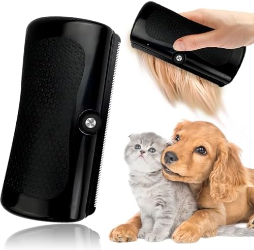 Spazzola Per Cani E Gatti | Rimuove Peli E Nodi | Massaggia La Pelle | Design A Clic Per Pulizia Facile - Foto 9