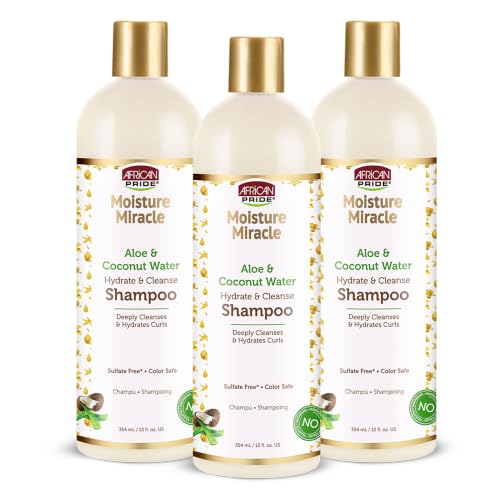 African Pride Moisture Miracle Aloe & Coconut...