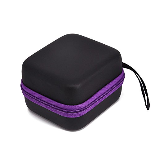 Preisvergleich Produktbild poetryer 7 Löcher Aromatherapie Aufbewahrungsbox 5ml Ätherisches Öl Reisetasche Kosmetikkoffer Reißverschluss-Design, gebrauchsfertig leicht und extrem langlebig Ideal für die Reise