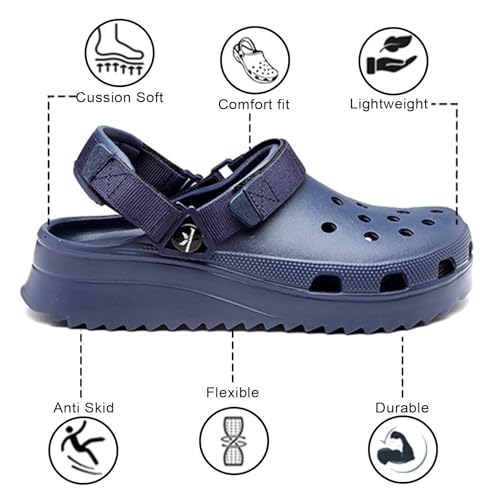 Image of BERSACHE Extra Soft Classic Casual with Regular wear with Ultra Soft & Flexibility Technology Clog for Men's /Boy's Beige