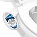 Luxe Bidet Neo 110 - Fresh Water Non-Electric Mechanical Bidet Toilet Seat Attachment (blue and white)