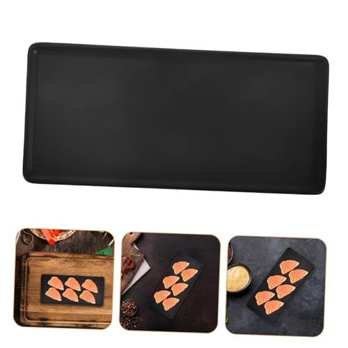 Set de platos japoneses rectangulares de cerámica miniatura 7