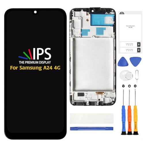 Réparer un écran cassé de Samsung A24 4G tactile LCD InCell avec cadre