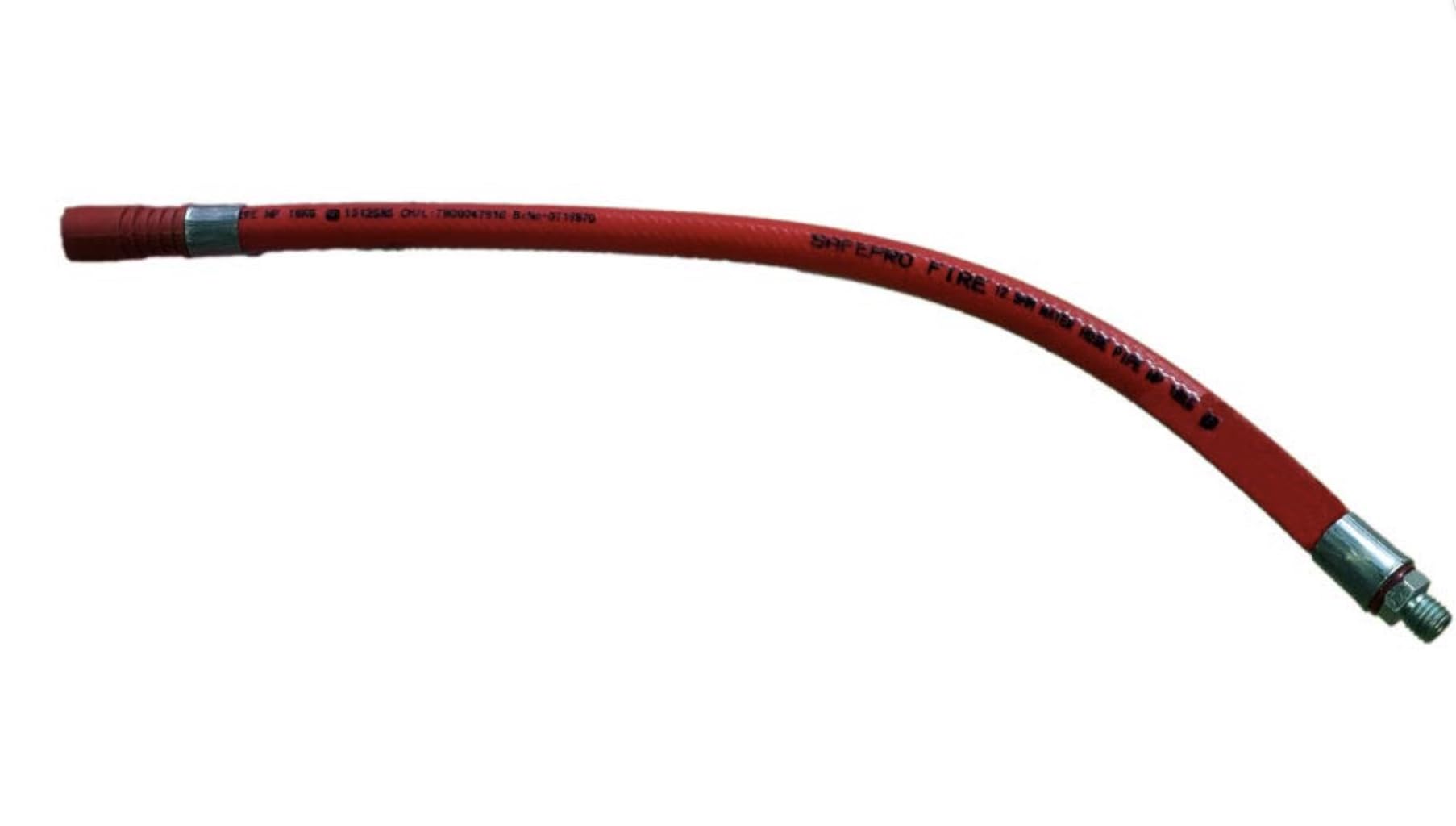 CHANDOKS FLAMEGUAD for All FIRE EXTINGUISHERS Thread Flexible Hose Pipe Tube for 4/6/9kg ABC Powder Type Fire extinguishers (5)-picture-10