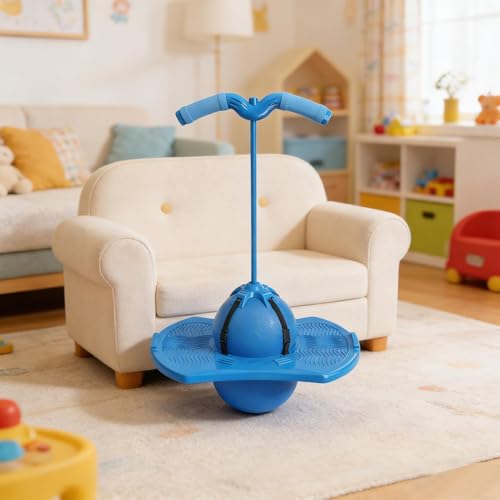 Jouet à sauter ballon gonflable interactif et accessoire d'exercice enfant - 3