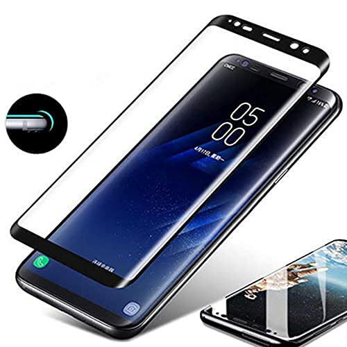 CELLBUZZ® Screen Protector Tempered Glass [11D Edge To Edge] For Samsung Galaxy S8 Plus
