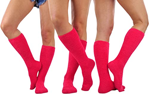 Image of ToBeInStyle Women's Pack of 6 or 12 Knee High Socks
