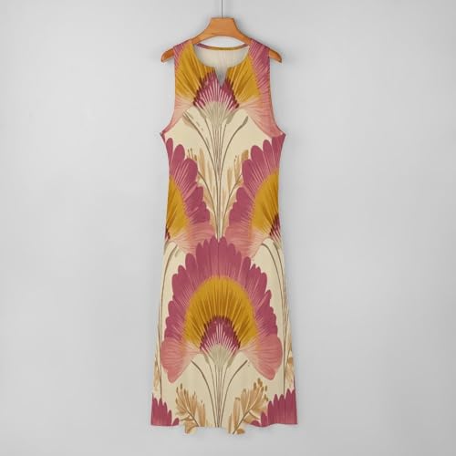 Robe d'ete decontractee a col en V pour masquer les complexes avec style - 4