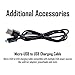 Nitecore Tiki LE Keychain Flashlight, 300 Lumens USB-C Rechargeable with Red Blue Light and LumenTac USB Cable