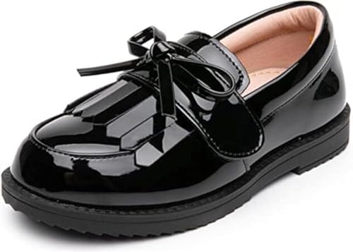 Image of kkdom Girl's Classic Tassel School Uniform Shoes British Style Oxford Shoes
