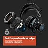 JBL Quantum 910 - Wireless Over-Ear Performance Gaming Headset with Head Tracking-Enhanced, Active Noise Cancelling and Bluetooth, JBL QuantumSPATIAL 360, Low Latency Wireless System (Black)