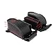 Senkauto Left Right Side Saddlebag Guard Bag with Water Drink Bottle Holder for 1983-2017 Harley Electra Street Tri Glide Touring Bikes