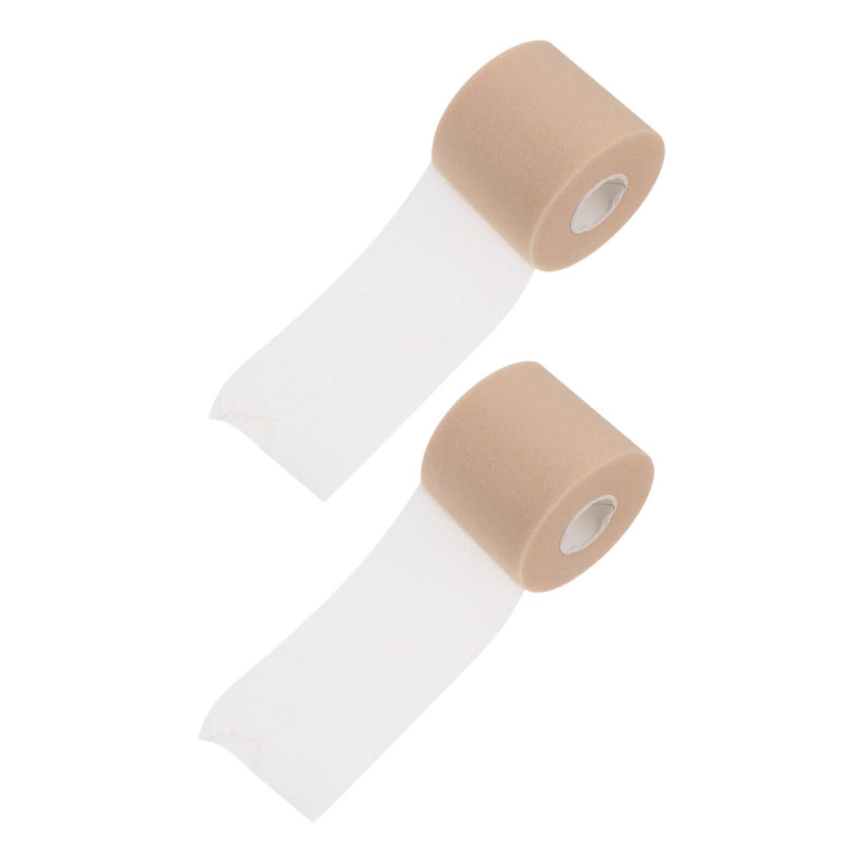 NOLITOY 2 Rolls Sports Self- Adherent Tape Ankle Sprains Tape Prewrap Athletic Tape Tape Medical Self- Sponge Artificial Membrane Damping