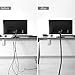 Cable Management Sleeve, Protect Cat from Chewing Cords Cord Protector Wire Loom Tubing Cable Sleeve Split Sleeving for TV/Computer/Home Entertainment Audio Video Cable USB Charger Cable