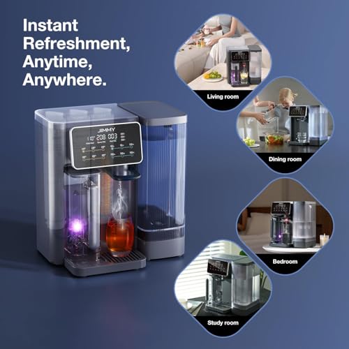 Image of Jimmy R9 Reverse Osmosis Water Filter Countertop,UV Purifier & Instant Hot