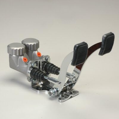 Basic Pedal Assembly Without Throttle Round Reservoirs 7/8 Brake 3/4 Clutch Dune Bug Buggy Sandrail Atv Baja Bug Trike