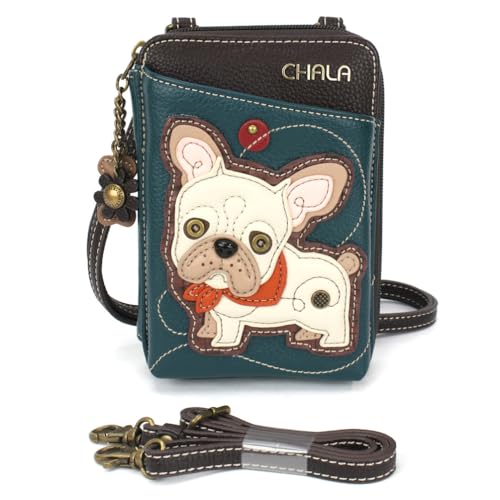 Image of CHALA Wallet Crossbody Cell Phone Purse - Women Faux Leather Multicolor Handbag with Adjustable Strap