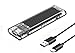 Price comparison product image ORICO USB 3.1 Type-C (5Gbps) to M.2 NGFF SSD Enclosure Adapter, External SATA Based M2 Solid State Drive Enclosure (NOT Compatible with NVMe or PCIe)