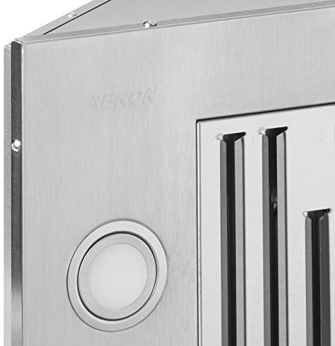 Range Hood Insert, Ekon Nab01-36In 900Cfm Built-In Range Hoods Ducted/Ductless With 4 Speeds Soft Touch Panel Control/Dishwasher-Safe Filters, Kitchen Hood For Over Kitchen Stove #TOP7