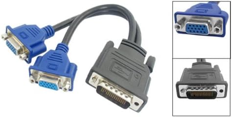 Uxcell a12071300ux0259 Female Splitter Adapter Cable