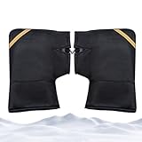 Motorradhandschuhe, winddichter Schutz, Winter-Fahrradhandschuhe, für Motorrad, Roller, kaltes Wetter, Berg, Langstreckenreiten, Pendeln