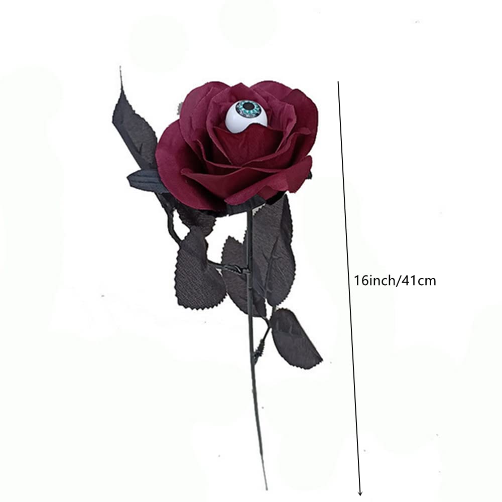 NatureMan Confezione da 10 rose artificiali nere per | FindTheDeal