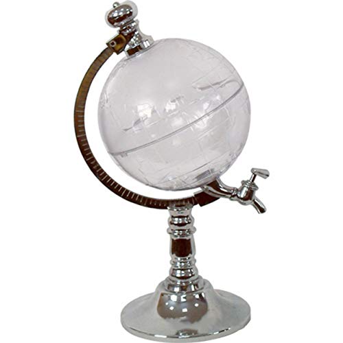 Einzigartiges Design Mini Globe Form Home Night Club Getränkespender Bier Flüssigkeitsspender Machine Tool-Silber (BCVBFGCXVB) Cover