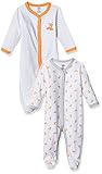 Luvable Friends Unisex Baby Cotton Sleep and Play, Fox, 0-3 Months