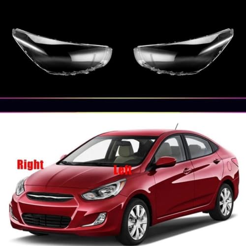 Cache de phare Hyundai Accent 2011-2014 pièce optique avec lave-phare