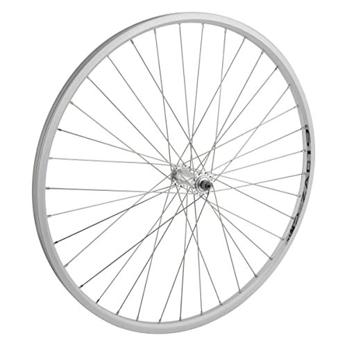Wheel Front 26 x 1.5, WEI-ZAC19, Silver, QR Alloy Silver Hub, 14g SS Spokes, 36H