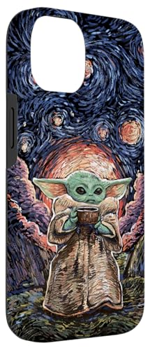 Coque de protection premium pour iPhone 14 design Star Wars The Child