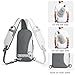 G4Free Sling Bag RFID Blocking Lightweight Crossbody Backpack Chest Shoulder Bag for Travel Sports Running
