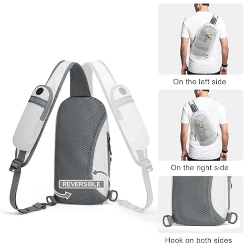 Image of G4Free Sling Bag RFID Blocking Lightweight Crossbody Backpack Chest Shoulder Bag for Travel Sports Running