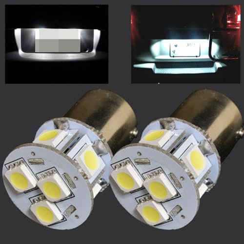 ランドクルーザー 70系 LED ナンバー球 G18 S25 3cip8連SMD ライセンス球 12V/24V 70ランクル LEDバルブ カスタム パーツ ドレスアップ 口金型 ナンバー灯 カー用品 2個セットのサムネイル