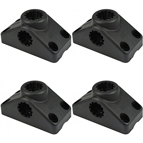 Side/Deck Mounting Bracket, Black Scotty 0241-Bk