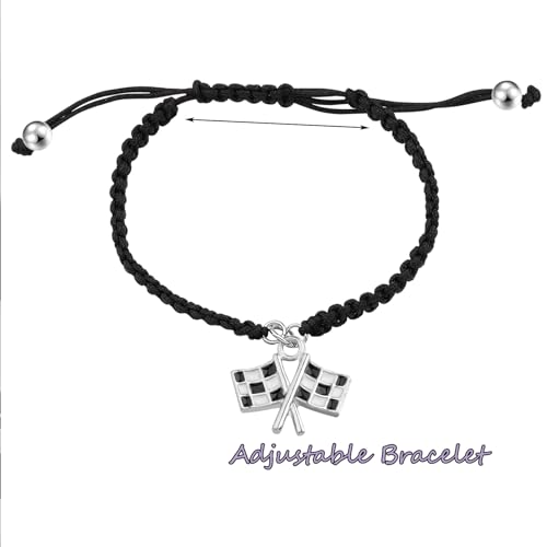 CHOORO Race Charm Adjustable Bracelet - Car Racing and Drag Racing Gift2