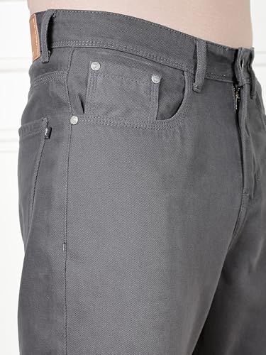 Image of Thomas Scott Men's | Solid | Brathable Fabric | Denim | Mid Rise | Casual Jeans for Men