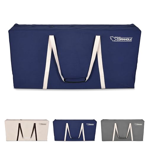 Bolsa de transporte para cornhole 4' x 2' que soluciona el traslado incómodo de tableros