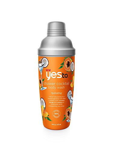 Yes To Shower Cocktail Hydrating Body Wash, 16 Fluid Ounce