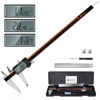 HARDELL 12 inch Stainless Steel Digital Caliper