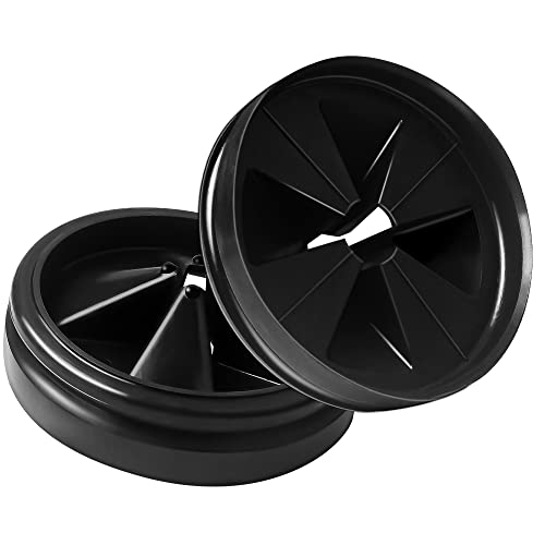 Sink Baffle Garbage Disposal Splash Guards Replacement For Evolution Series Drain Plugs Quiet Collar Food Waste Disposer Accessories 3 3/8" Inch 2Pcs #TOP6
