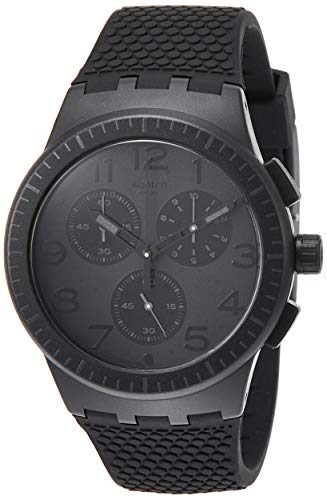 Swatch Orologio Cronografo Quarzo Uomo con Cinturino in Silicone SUSB104