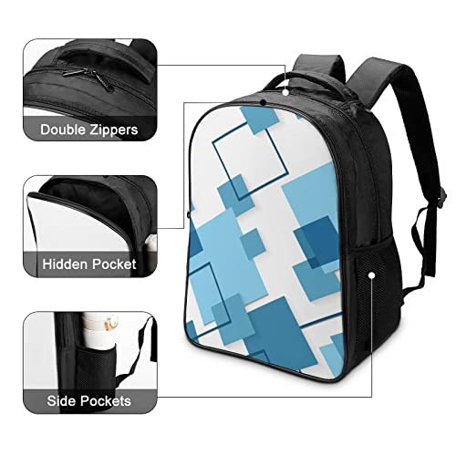 Sac à dos fille garçon bleu anti-mal de dos pour fournitures 3D