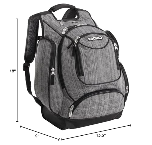 Ogio Metro Backpack Color Noise Black/Gray - Thumbnail 3