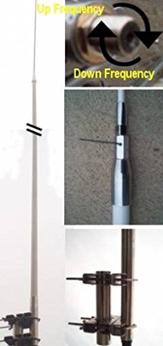 TAGRA M-27 12 Antenna Professionale Banda C.B. per Uso Nautico o da Base 12 Onda, 5 Metri in Fibra di Vetro.
