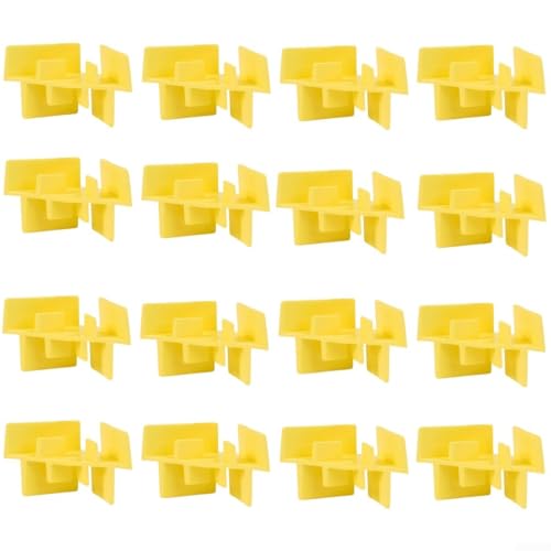 Sistema de almacenamiento de bandejas para liofilizadora, con 16 soportes de esquina apilables, compatible con múltiples bandejas de organización (amarillo)