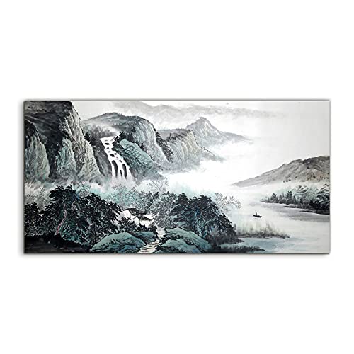 Art mural japonais 120x60cm en acrylique premium pour decoration de standing