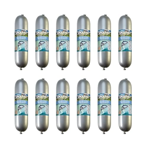 Arquivet - Lot de 12 saucisses de Thon aux légumes pour Chiens 500 g, 1 unité (Lot de 12)